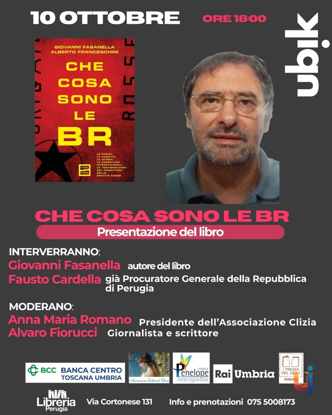 Giovanni Fasanella il libro sulle Brigate Rosse storia di terrore