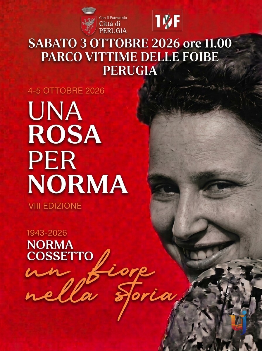 Una Rosa per Norma Cossetto, cerimonia a Perugia