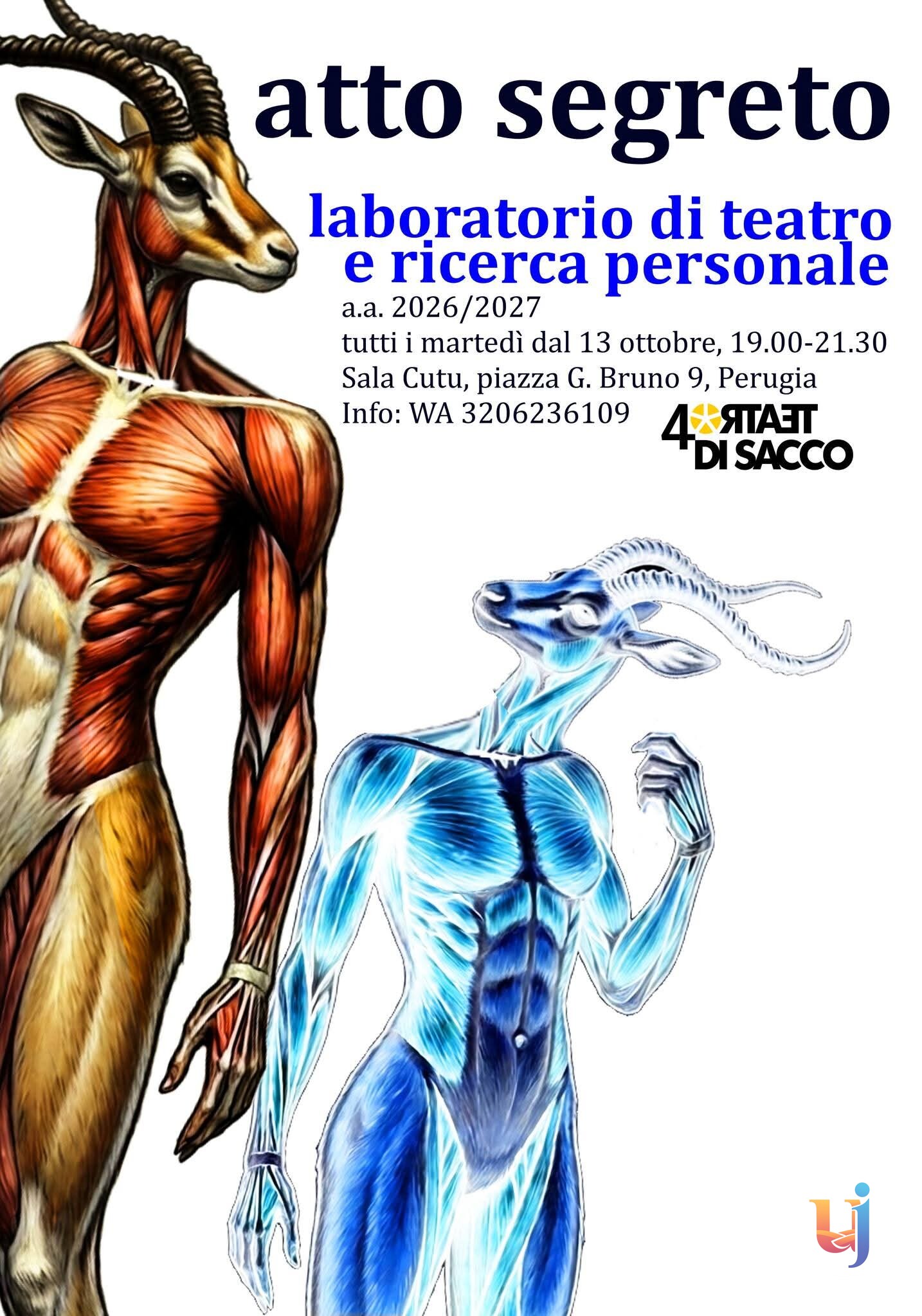Atto segreto parte il laboratorio teatrale del Teatro di Sacco