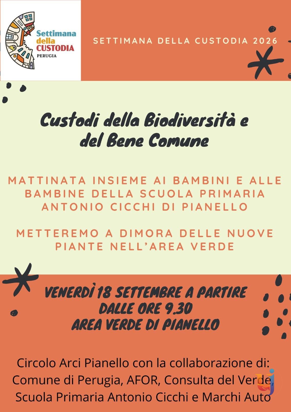 Pianello avvia la Settimana della Custodia all'Area Verde