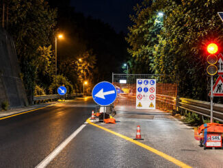 SS205 Amerina, cinque chiusure notturne per lavori in strada