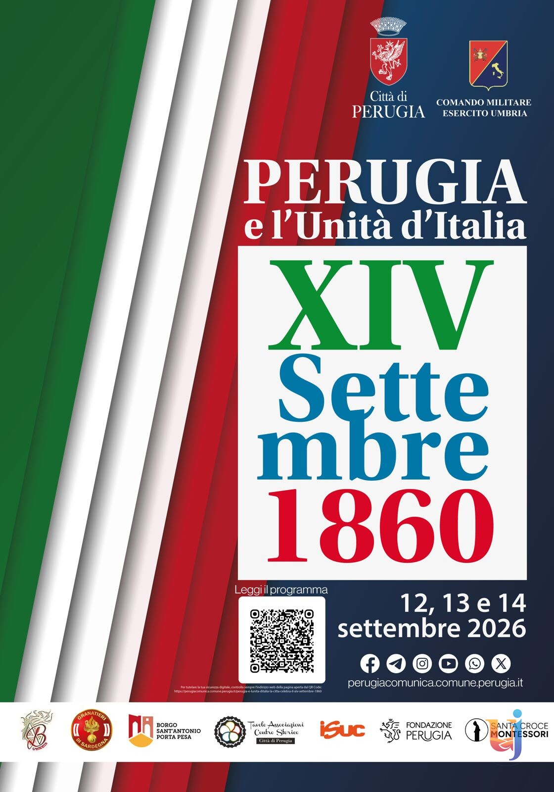 Perugia e l’Unità d’Italia, tre giorni di memoria civile
