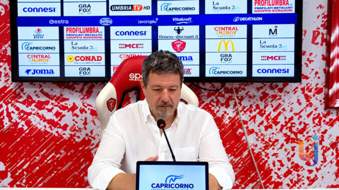 Mercato Perugia, Gaucci promuove rosa e guarda già a gennaio