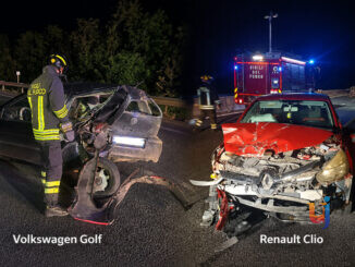 Schianto sulla E45, quattro feriti estratti dalle auto a Umbertide