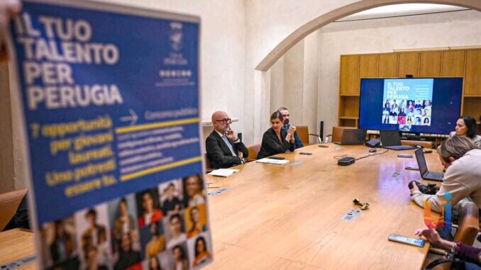 Sette posti per laureati, il Comune di Perugia apre il bando