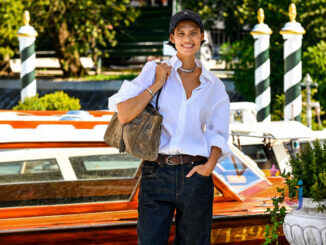 Bianca Balti a Venezia con Cucinelli alla Mostra del Cinema