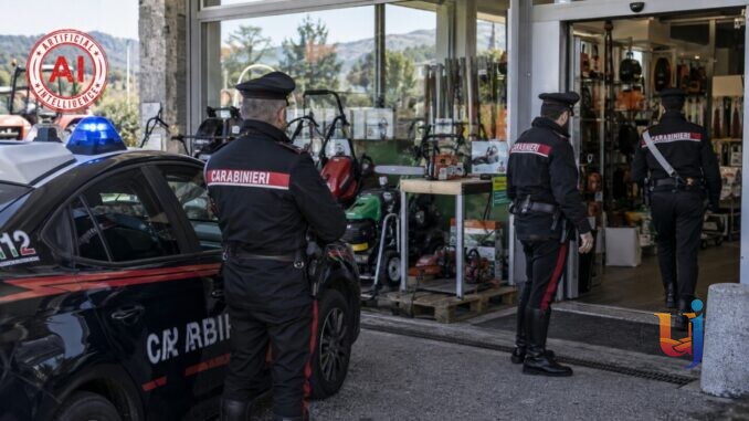 Motosega da 1.400 euro: tre arresti eseguiti dai Carabinieri