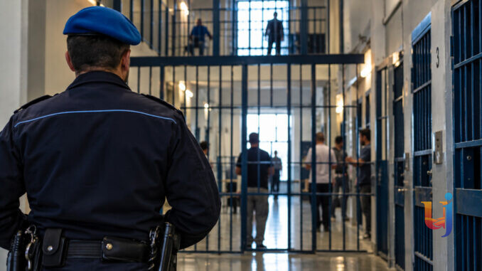 Crisi carceri umbre, 1.641 detenuti su 1.324 posti disponibili