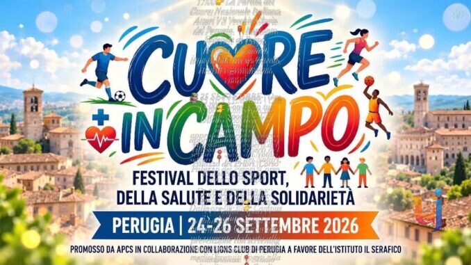Attori e glorie del Perugia in campo a sostegno del Serafico