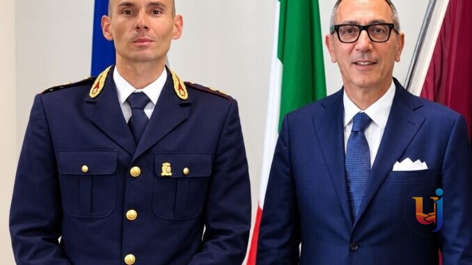 Luca Valentini, nuovo dirigente del Commissariato di Orvieto