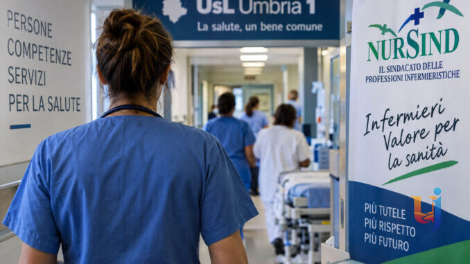 Usl Umbria 1 e NurSind, scontro sul personale e straordinari