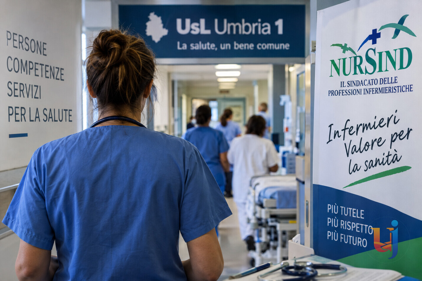 Usl Umbria 1 e NurSind, scontro sul personale e straordinari