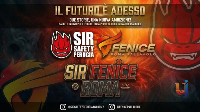 Sir e Fenice unite, nuovo polo d'eccellenza volley giovanile