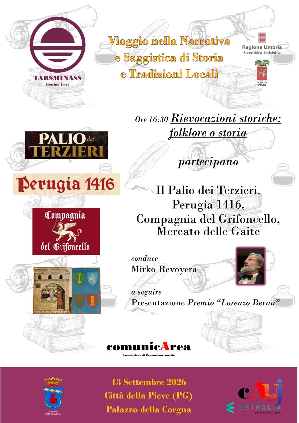 Tarminass Genius apre la rassegna dedicata alla micro storia locale