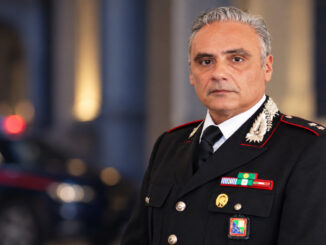 Luca Pejrani è il comandante investigativo dell'Arma a Terni