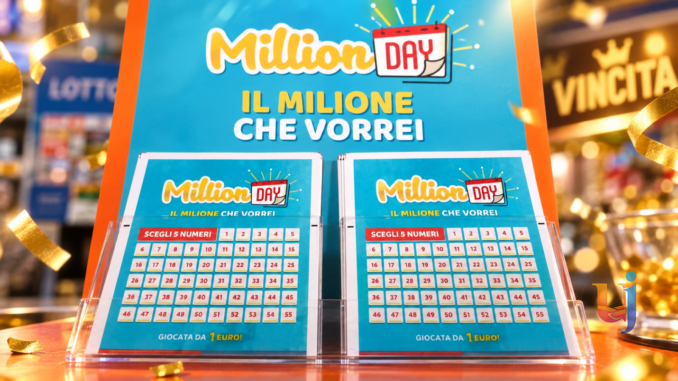 MillionDay premia Perugia: vinto un milione con gioco online