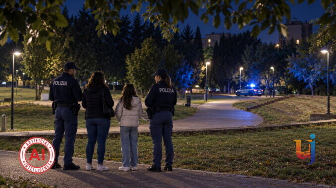 Atti osceni e minacce al parco, denunciato un 49enne ubriaco