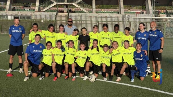 Ternana Women, l’Under 12 apre la stagione delle più giovani