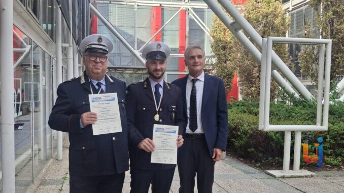Polizia Locale Tifernate premia agenti a Bologna