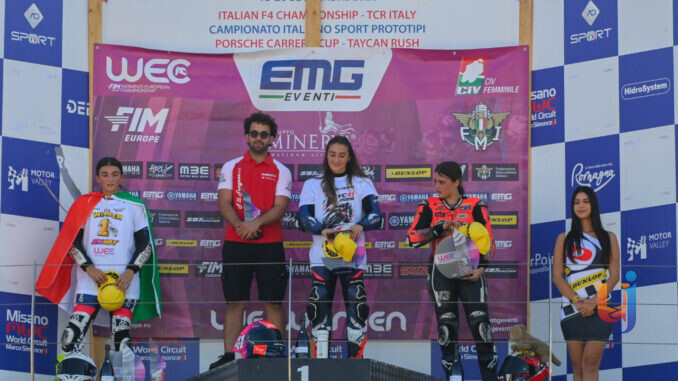 Josephine Bruno vince il WEC, sesto titolo al Team Trasimeno