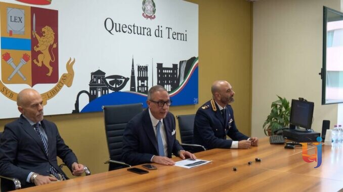 Questore Abenante lascia Terni, bilancio attività