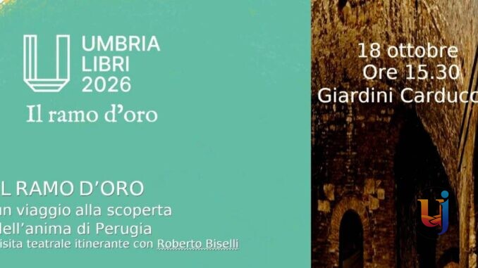 UmbriaLibri 2026 un reading itinerante nel cuore di Perugia
