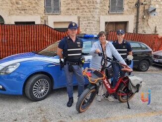 Bici elettrica rubata a Foligno, denunciato un 43enne