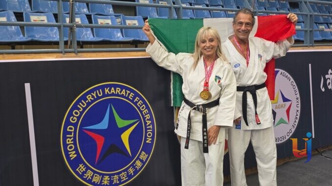 Karate, Simonetta Lungo conquista due ori ai Mondiali a Pune
