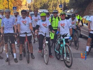 Staffetta del Domani successo a Perugia tra storia e diritti