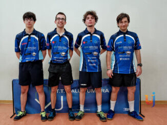 Tennistavolo, Valle Umbra torna in C1 con squadra 100% umbra