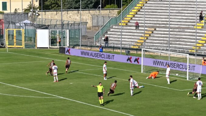 Le Fere sprecano gol di vantaggio: a Lucca finisce in parità