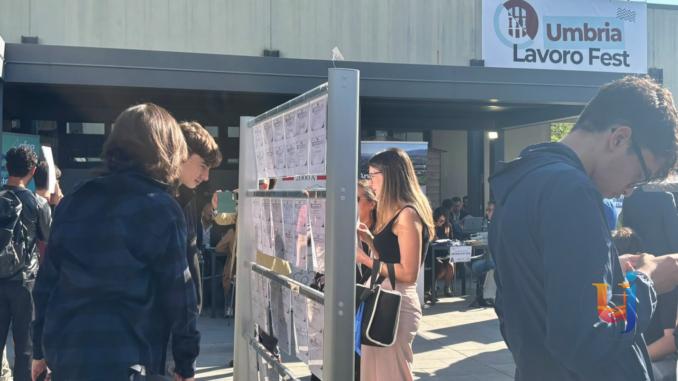 Umbria Lavoro Fest, al Tulipano colloqui e nuove opportunità